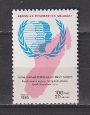 ANUL INTERNATIONAL AL TINERETULUI 1985 MALGASY MI. 989 MNH