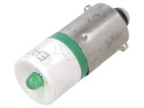Lampă LED verde BA9S 28V EAO OptoHiT 1 diodă