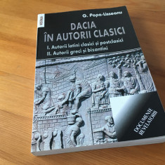 G.Popa-Lisseanu,Dacia in autori clasici-I.Autori latini;II.Autori greci,bizantin