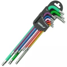 Chei torx extra lungi t10-t50 set 9buc., s2 foto