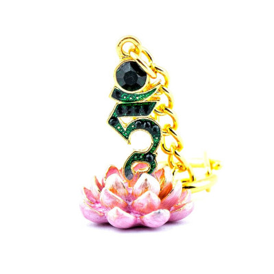 Amuleta cu Silaba Tam pe Lotus foto