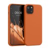 Husa Kwmobile pentru Apple iPhone 13, Portocaliu, Silicon, KWM000013OV089C, Carcasa