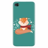 Husa silicon pentru Apple Iphone 4 / 4S, Winter Fox