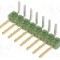 Conector 8 pini, seria AMPMODU MOD II, pas pini 2.54mm, TE Connectivity - 826631-8