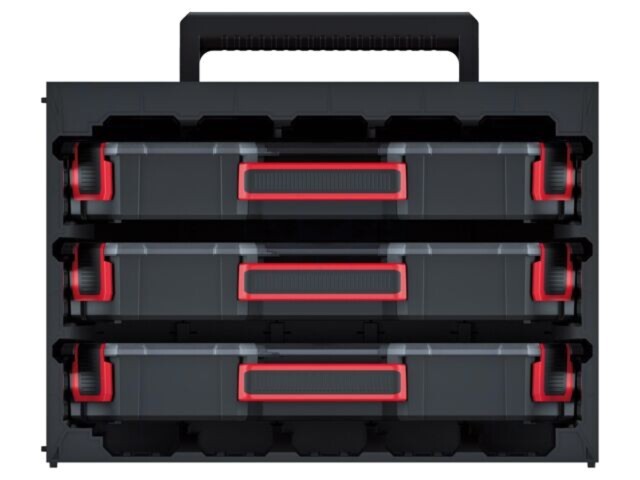 Set compartimente negru KISTENBERG TAGERCASE 415mm 290mm 295mm