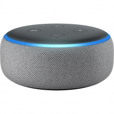 Boxa Portabila Bluetooth Echo Dot 3rd Generation, Alexa, Control Voce, Panou Control, Microfon, Difuzor, Conector 3.5 mm, Control Dispozitive Intelige foto