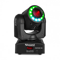 Beamz Panther 35, moving head LED spot, LED alb de 35W, LED SMD 12 RGB, negru foto