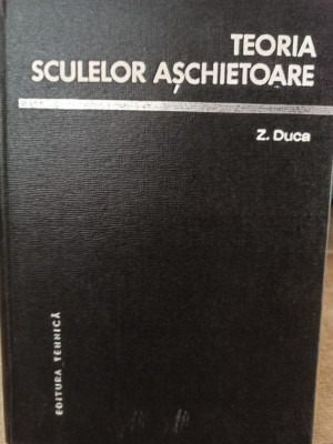 Z. Duca - Teoria sculelor aschietoare (1967) foto