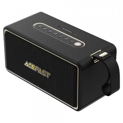 Boxa Portabila Bluetooth Acefast K3 Max, 80W, RGB, Waterproof, Neagra foto
