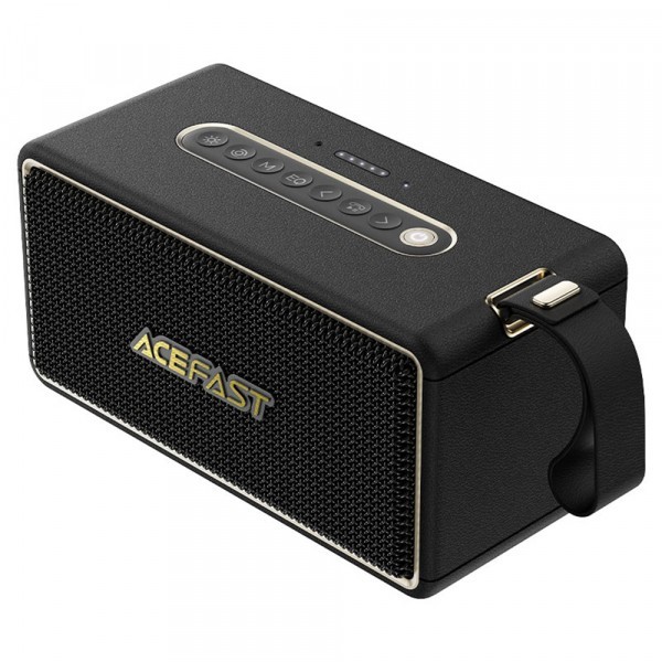 Boxa Portabila Bluetooth Acefast K3 Max, 80W, RGB, Waterproof, Neagra