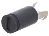 Clemă pe Panou Neagră 5x20mm &Oslash;8,3mm, Littelfuse