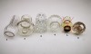 Abajur abajururi componente sticla decorative piese pt lustre lampi veioze vechi