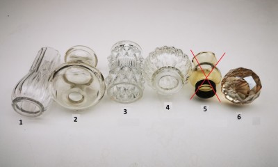abajur abajururi componente sticla decorative piese pt lustre lampi veioze vechi foto