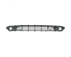 Grila bara fata Opel Corsa C si Combo 07.2000-10.2003 mijloc , neagra cu locas pentru proiectoare