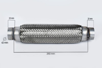 Racord Flexibil Inner &amp;amp; Outer Braid (B) 42X260 Mm 61285 FL 33734 foto