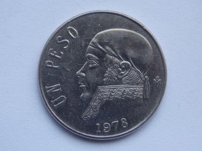 UN PESO 1978 MEXIC foto