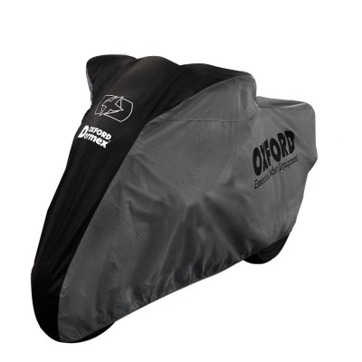 Husa moto Oxford Dormex Indoor, negru/gri, marime S foto