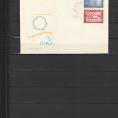 RO - FDC - ZIUA MARCII POSTALE ROMANESTI ( LP 595 ) 1964 ( 1 DIN 1 )