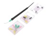 Extractor cu Vacuum pentru Lipit JBC TOOLS T260-A, Set Ace, Capete Cauciuc Interschimbabile (4.3, 7, 10mm)