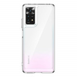 Cumpara ieftin Husa Compatibila cu Xiaomi Redmi Note 11 Pro iberry Space Rama Silicon Transparent, Carcasa