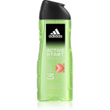 Adidas 3 Active Start gel de duș pentru bărbați 400 ml