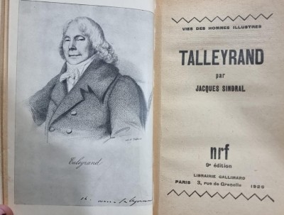 Talleyrand - Jacques Sindral foto
