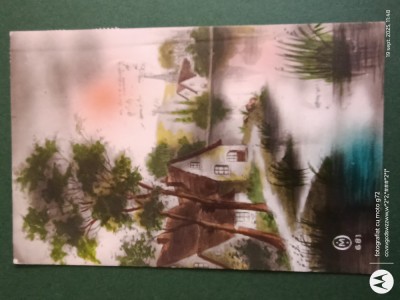 Regalitate Romania , anul 1929 , felicitare color .CARTE POSTALA interesanta , , foto