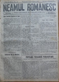 Ziarul Neamul romanesc , nr. 50 , 1914 , din perioada antisemita a lui N. Iorga