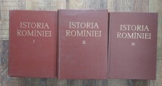 P. CONSTANTINESCU IASI - ISTORIA ROMANIEI 3 volume (1960-1964 editura Academiei)