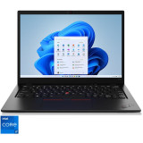 Laptop ThinkPad L13 Gen 4, 13.3, procesor Intel Core i7-1355U, 32GB, 1TB SSD, Intel Iris Xe Graphics, Windows 11 Pro, Thunder Black, Lenovo