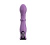 Vibrator Allure, Ecran LCD, 18 Moduri Stimulatoare, Silicon, USB Magnetic, Mov, 18 cm, Mokko Toys