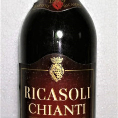 B 51, VIN ROSU CHIANTI BARONE RICASOLI, DOC, Recoltare 1979 CL 75 GR 11,5