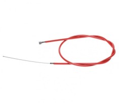 Cablu frana fata cu teaca, pentru biciclete, lungime cablu 1000mm, lungime teaca... Cod:LCR0004