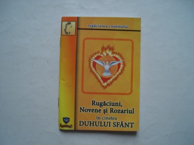 Rugaciuni, novene si rozariul in cinstea Duhului Sfant (romano-catolic) foto