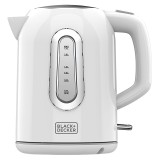 Cana fierbator Black Decker, 2200 W, capacitate 1.7 L, Alb