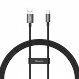 Cablu Baseus Superior Series SUPERVOOC USB-A La USB-C 65W 1m Negru CAYS000901