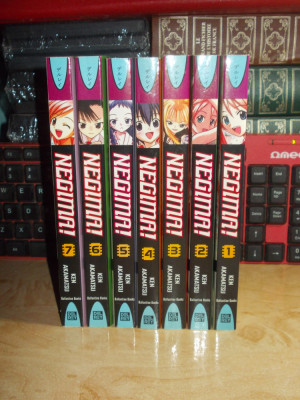 7 VOLUME DE BENZI DESENATE : KEN AKAMATSU - NEGIMA ! MAGISTER NEGI MAGI , 2004/5 foto