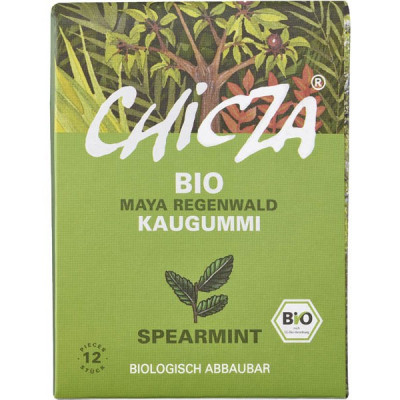 Guma de Mestecat cu Spearmint Bio 30gr Chicza foto