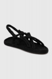 Bohonomad sandale Bodrum barbati, culoarea negru, BOD.0020.MRS