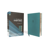 Niv, Foundation Study Bible, Leathersoft, Teal, Red Letter