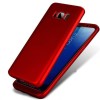 Husa Samsung Galaxy S8 Plus, FullBody Red, acoperire completa 360 grade cu folie de protectie gratis