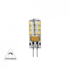 Bec cu LED SMD G4 dimabil G4 G4 G4 3W (≈30w) lumina rece 300lm L 27mm