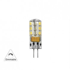 Bec cu LED SMD G4 dimabil G4 G4 G4 2.5W (≈22w) lumina calda 220lm L 27mm