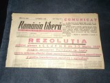 ZIARUL ROMANIA LIBERA 15 MARTIE 1949