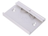 M&acirc;ner Aluminiu 75mm pentru Șină DIN TS35
