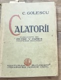 N.CRT Interbelica - C. Golescu - Calatorii