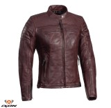 Cumpara ieftin Geaca (jacheta) motociclete femei piele Urban/Heritage Ixon All season model Spark LS culoare: burgundy (visiniu) XL