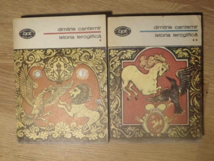 ISTORIA IEROGLIFICA VOL.1-2-DIMITRIE CANTEMIR-268399