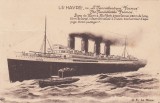 LE HAVRE - TRANSATLANTICUL FRANCE - RUTA NEW YORK - CIRCULATA