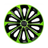 Set 4 capace roti Extra strong green R14 pentru gama auto Mazda, Autohelix MSA